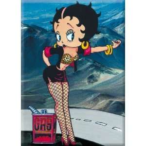  Betty Boop Hitchhiking Magnet 1330BP