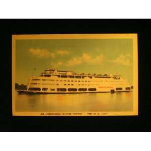  30s Air conditioned Steamer Admiral, St. Louis MO not 