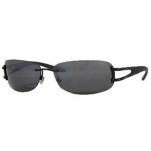  Revo Polarized Sunglasses 3068 001/9V Gray Lens Rimless 