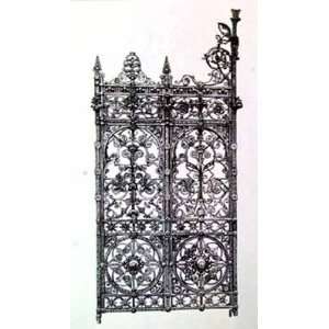 Wrought Iron Gate V   Poster (14x18) 
