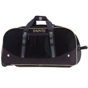  New Orleans Saints NFL 35 Wheeling Duffel Bag Sports 