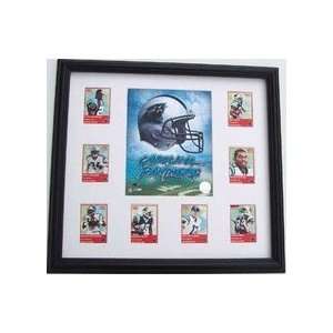  Carolina Panthers Team Photograph with 3 Trading Cards in 