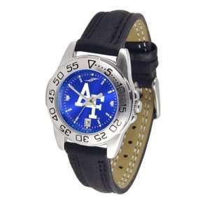 Air Force Falcons NCAA AnoChrome Sport Ladies Watch (Leather Band 
