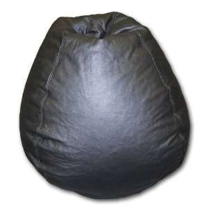  Sage Green Genuine Leather Bean Bag Chair