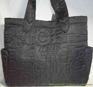 Handbag Kenneth Cole Reaction NWT Logo Istics Quilted Tote Bag Nylon 