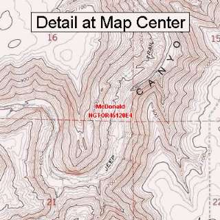   Map   McDonald, Oregon (Folded/Waterproof)