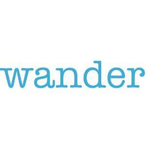 wander Giant Word Wall Sticker 