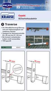 Combi Traverse für Sprossenleitern Leiter Zubehör  