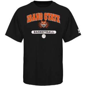  Idaho State Bengals Black Basketball T shirt