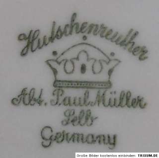 Schale Platte Hutschenreuther Paul Müller Selb Art Deco  