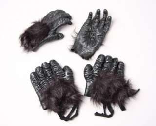 4tlg Gorilla Set Hände + Füße Monster Affe Gorillahände  