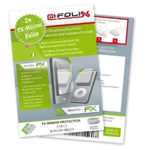  2 x atFoliX FX Mirror Stylish screen protector for LG 