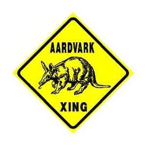  AARDVARK CROSSING zoo digger termite new sign