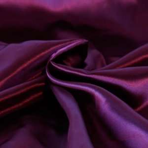  Premium Satin Fabric 60 inch 10 Yards, Burgundy Health 