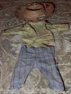 VINTAGE DOLL MEXICAN BOY Clothes OUTFIT For 8  