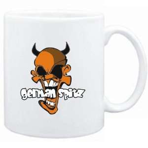 Mug White  German Spitz   Devil  Dogs 