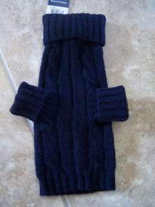 Ralph Lauren polo dog cashmere sweater xxs NAVY puppy  