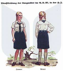 Uniformen der Hitler Jugend (HJ, BDM, DJ)    NEU     