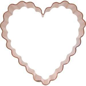  Heart Cookie Cutter (Scalloped Edge)