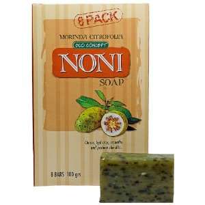 Eco Concept Natural Noni Soap 100 grs from Costa Rica. (Package of 8).