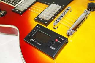 Chromatisches Stimmgerät Digital Tuner Gitarre Bass 68G  