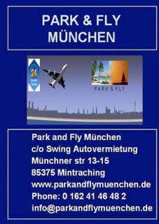 PARK AND FLY MUENCHEN in Bayern   Neufahrn  Reise & Eventservices 