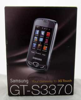 Samsung Corby GT S3370 3G Ohne Simlock Smartphone OVP 8808993947874 