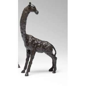  Cyan Design Iron Bronze Small Giraffe Sculpture 