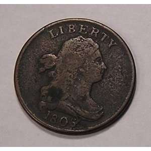  1803 Draped Bust Half Cent 