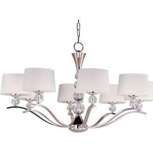  Rondo 8 Light Chandelier H23.5 W38.75