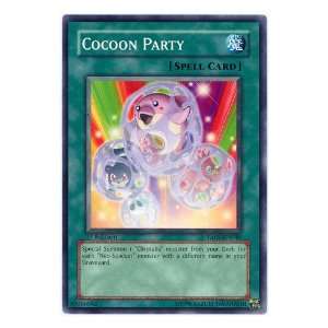   Cocoon Party / Single YuGiOh Card in Protective Sleeve Toys & Games