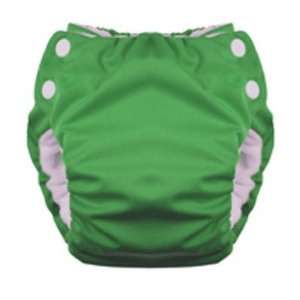  SwaddleBees Snap Pocket Cloth Diaper, Large, Green Baby