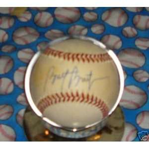 Autographed Billy Butler Baseball   ONL *DODGERS* W COA   Autographed 