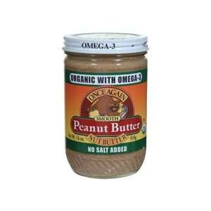 Once Again Organic Peanut Butter with Omega 3s 16 oz. (Pack of 12)