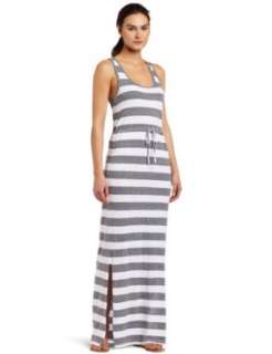    C&C California Womens Bold Stripe Maxi Tank Dress Clothing