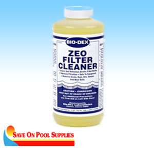    Tex ZEO16 Zeo Swimming Pool Filter Cleaner for Sand Filters  1 Quart