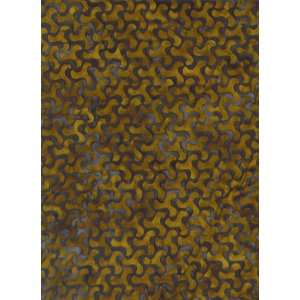  Blank Quilting Sumatra Batik Black on Cocoa Brown 5974 Cocoa Quilt 