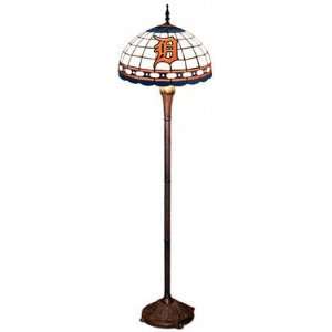 Detroit Tigers Tiffany Floor Lamp 