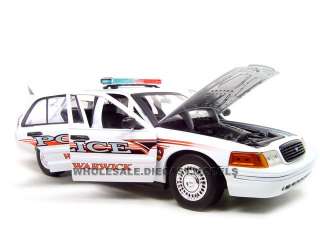 WEST WARWICK POLICE CAR FORD CROWN VIC 118 MODEL  
