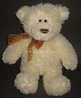 GUND PEARLY 15346 Plush Cream Teddy Bear Stuffed Animal Toy Ivory Gold 