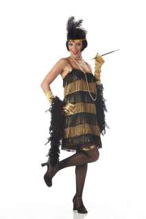 20s Jazz Time Honey Halloween Flapper Costume  