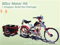 80cc Bicycle Motor Kit OCC Chopper Gas Motorized Bike  