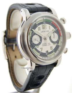 Graham Aeroflyback Chronograph 2AFAS SS Box/Papers New  