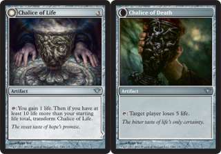 Chalice of Life // Chalice of Death Dark Ascension MTG Playset x4 
