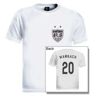 Abby Wambach Jersey T Shirt USA National women soccer  