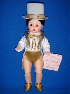 GOLD TUXEDO ROCKETTE   Madame Alexander 8 MADC Doll  