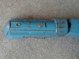Lionel Trains,Orginal Blue Streak 265E Locomotive & Tender, ( + 3 