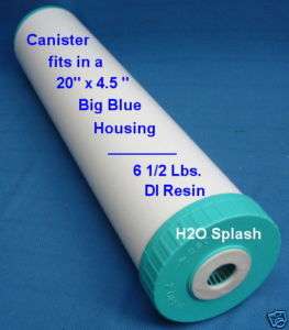 Big Blue DI Cartridge (20)RO/Aquarium/Water Filter  
