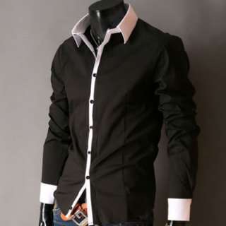 New Mens Casual Luxury Stylish Dress Slim Shirts ST01  