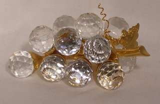SWAROVSKI crystal SMALL GRAPES 4 Gold 7550 020  